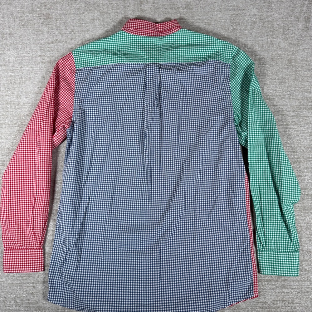 NEW 3 PACK Vineyard Vines Button Up L/S Boys L Multicolor Gingham Plaid Stretch - Picture 9 of 16